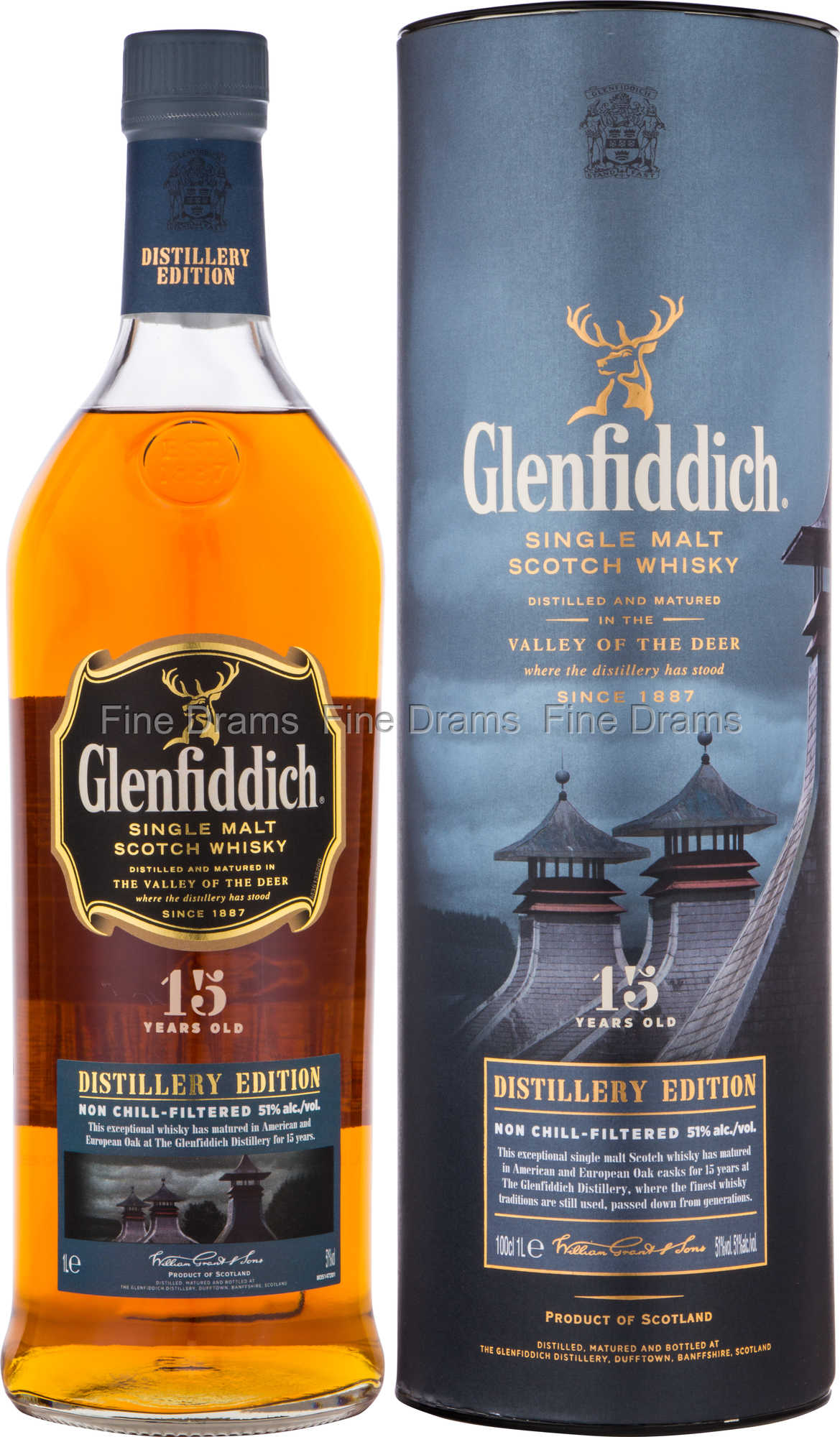 Glenfiddich 15Yrs Distillery 1ltr