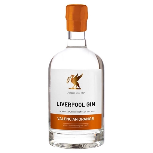 Liverpool Valencian Orange Gin 750Ml