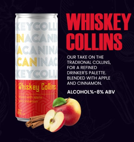 In A Can Whiskey Collins