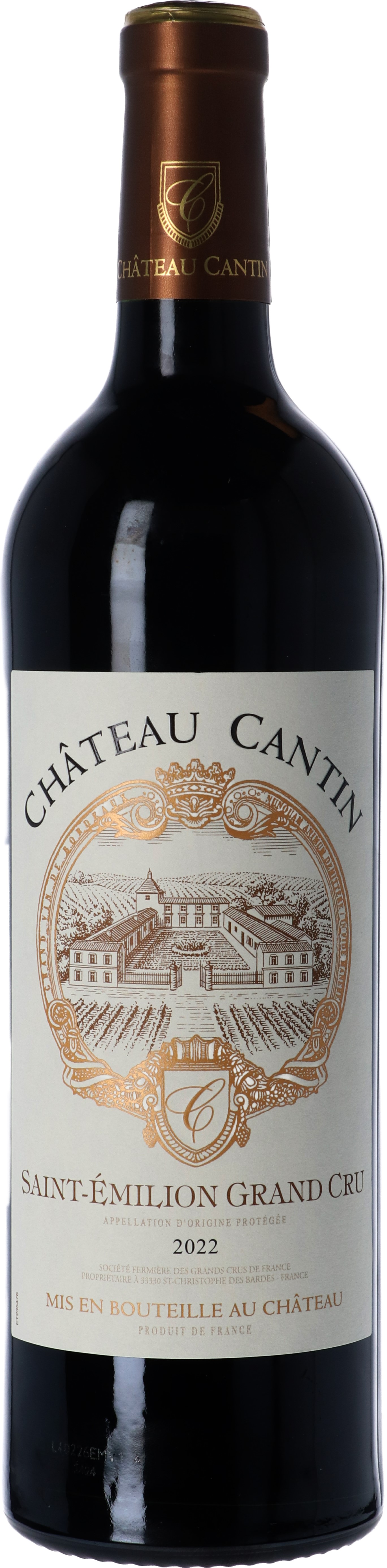 Chateau Cantin Saint Emiliion Grand Cru Red 750ML