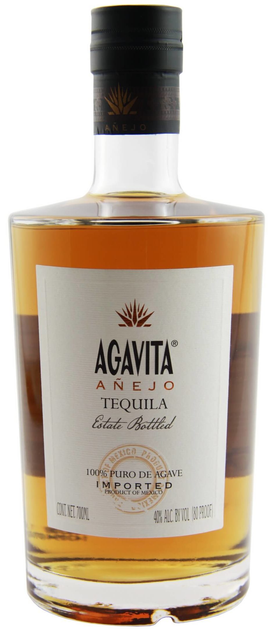 Tequila Agavita Platinum Anejo Gold 700Ml