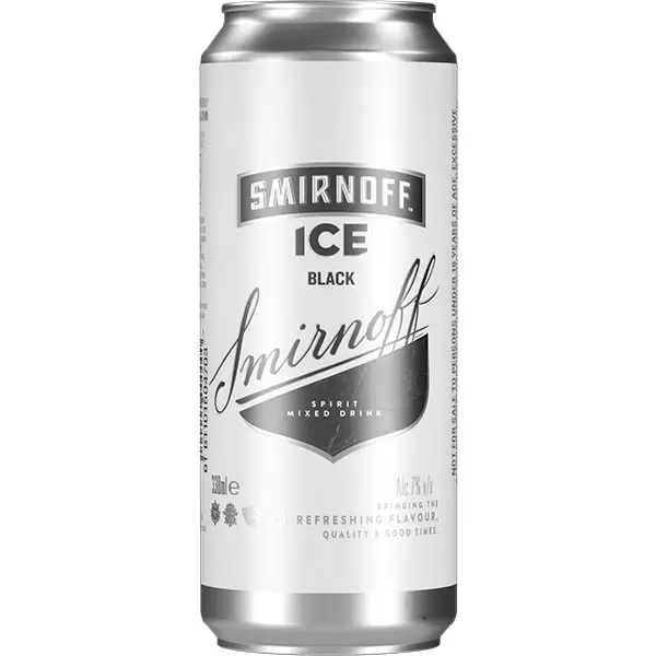 Smirnoff Black Ice 330ml (24 cans)
