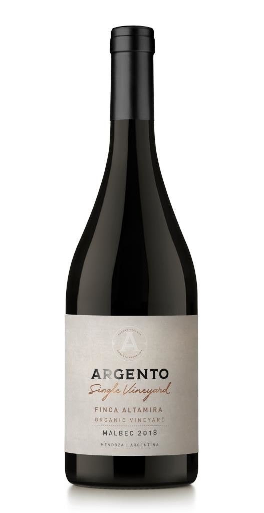 Argento Single Vineyard Altamirta Organic Malbec Red 750Ml