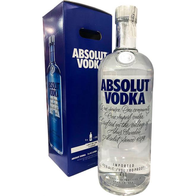 Absolut Vodka 4.5Ltr