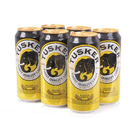 Tusker Lager Cans 24 Pack