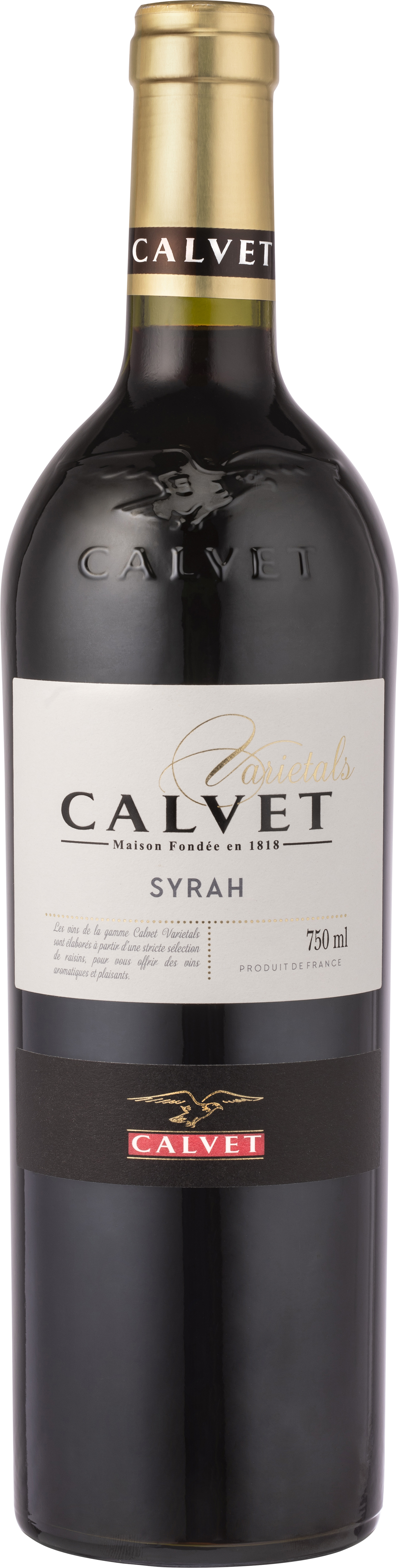 Calvet Syrah Red 750Ml