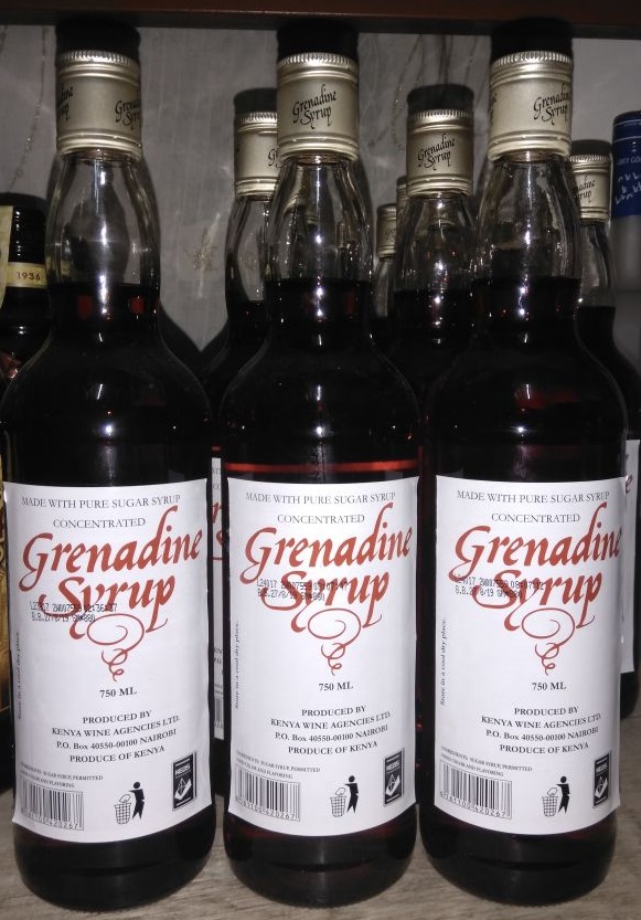 Grenadine Syrup 750Ml
