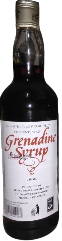 Grenadine Syrup 750Ml