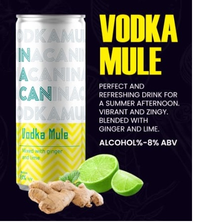 In A Can Vodka Mule