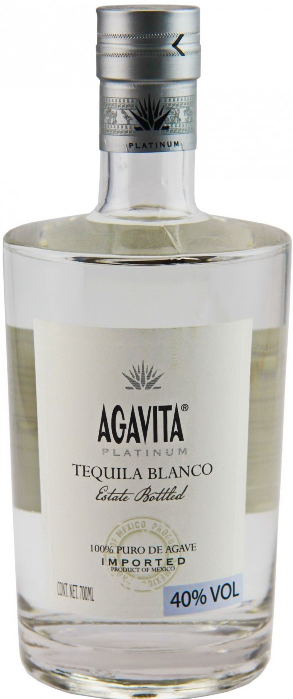 Tequila Agavita Platinum Blanco White 700Ml