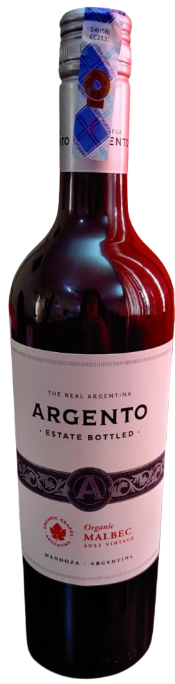 Argento Estate Bottled Organic Malbec  Red 750ML (Argento Malbec Seleccion)