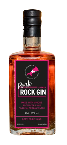 Cornish Rock Pink Gin 70Cl