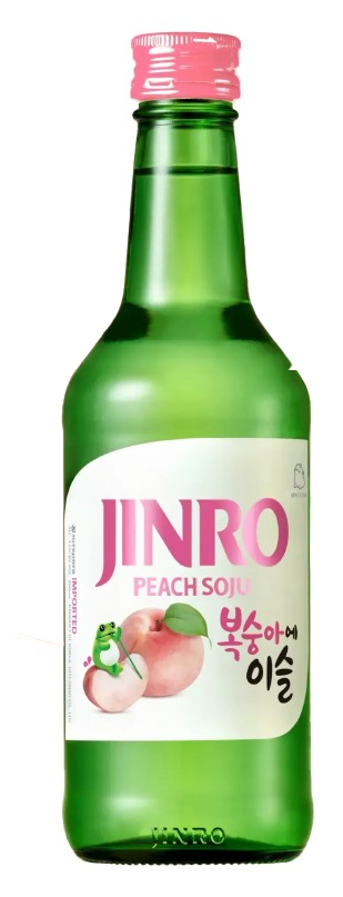 Jinro Peach Soju 350ml