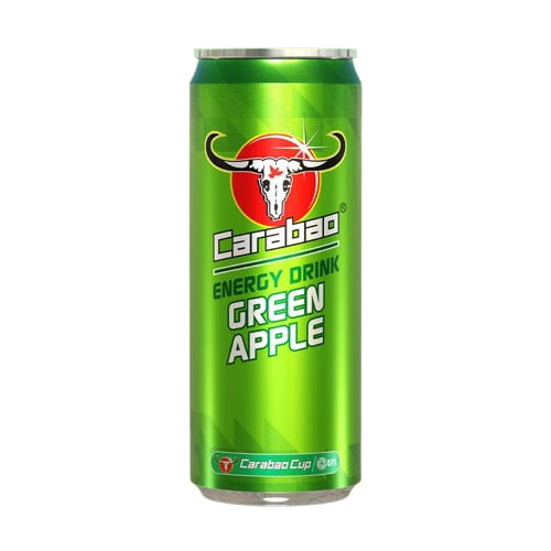 Carabao Carbonated Green Apple 330ML (1 can)