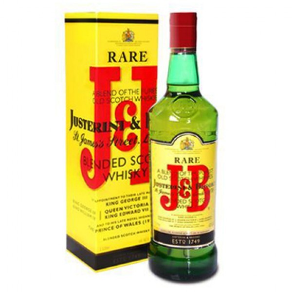 J & B Scotch Whiskey Rare 1Ltr