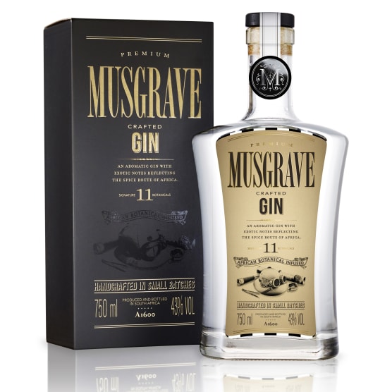 Musgrave Gin 750Ml