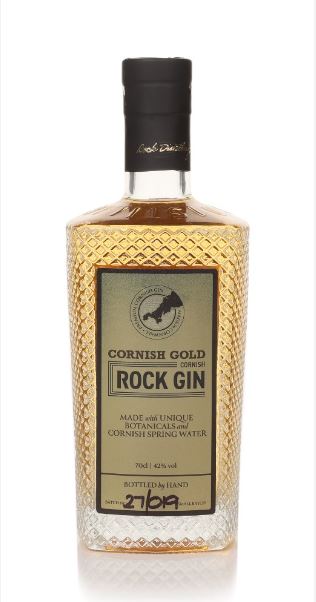 Cornish Rock Gin Gold 70Cl
