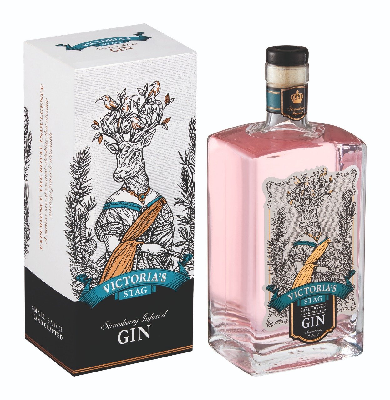 Victorias Stag Gin 750Ml