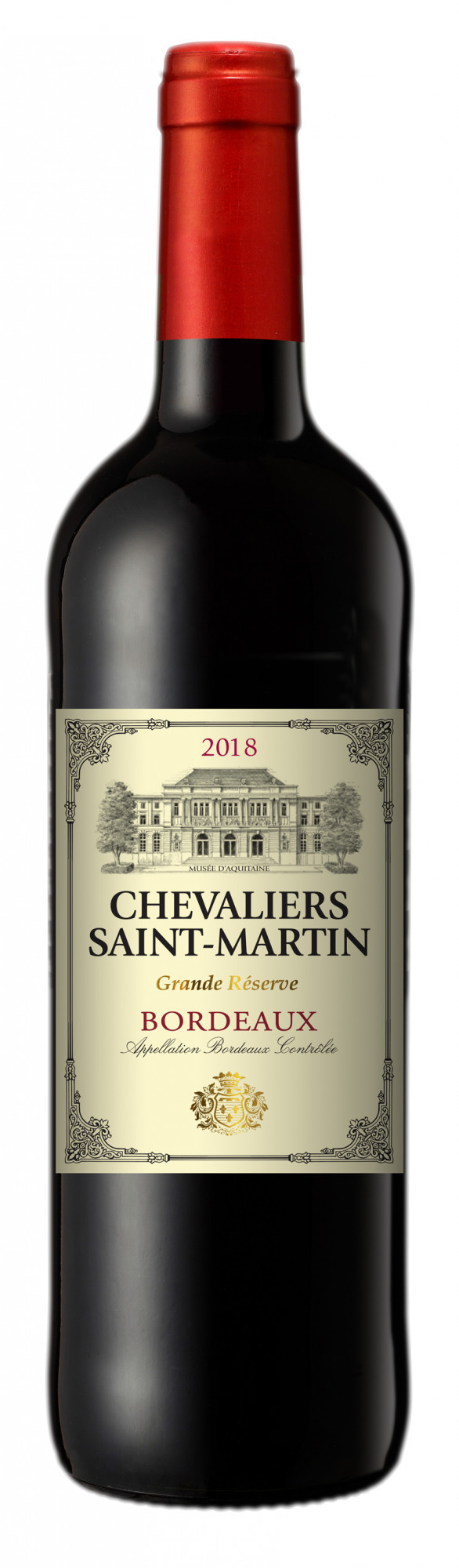 Chevaliers Saint Martin Bordeaux 750Ml Merlot & Cab Sauv