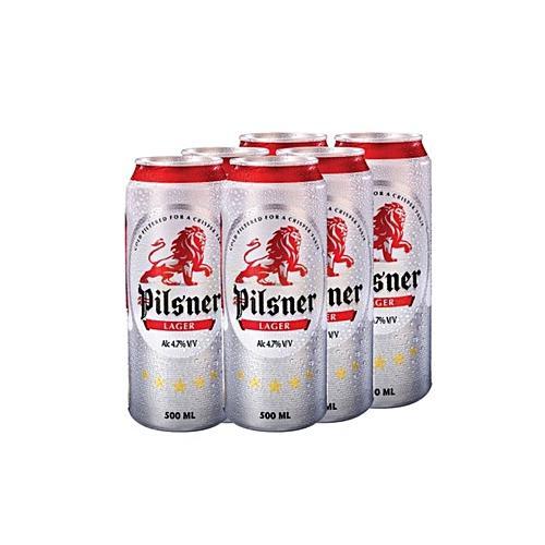 Pilsner Lager Cans 6 Pack