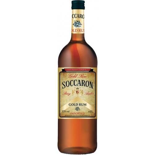 Soccaron Gold Rum 1Ltr