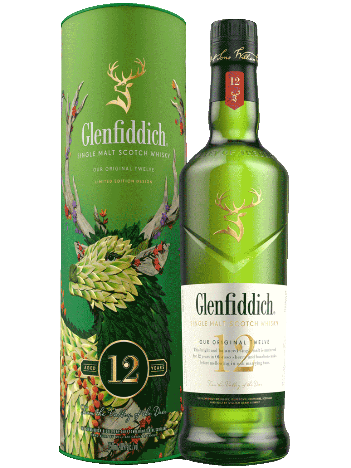 Glenfiddich Whiskey 12YO 700ML Gift Box