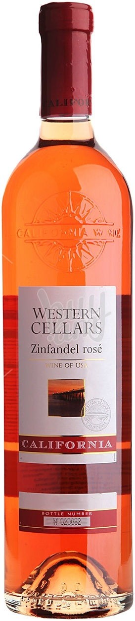 Western Cellars Zinfandel Rose 750Ml