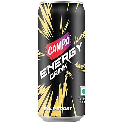 Campa Energy Gold Boost Energy Drink 250ml (24 cans)