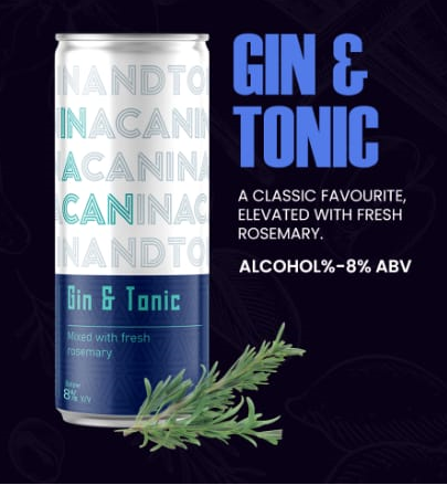 In A Can Gin And Tonic