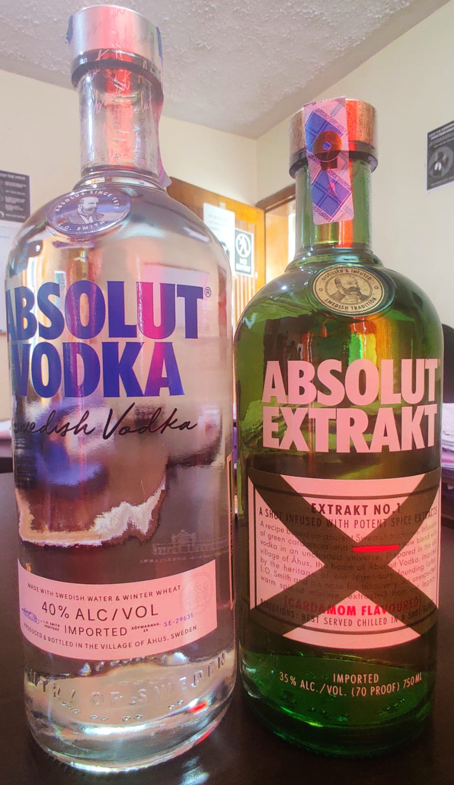 Absolute Vodka 1Ltr + Absolute Extract 75Cl Pack