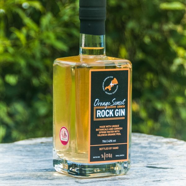 Cornish Rock Gin Orange Sunset 70CL