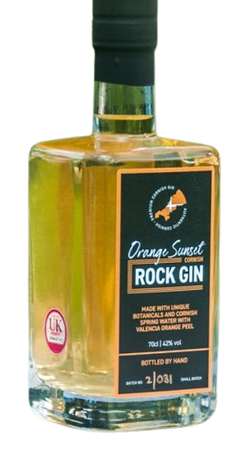 Cornish Rock Gin Orange Sunset 70CL