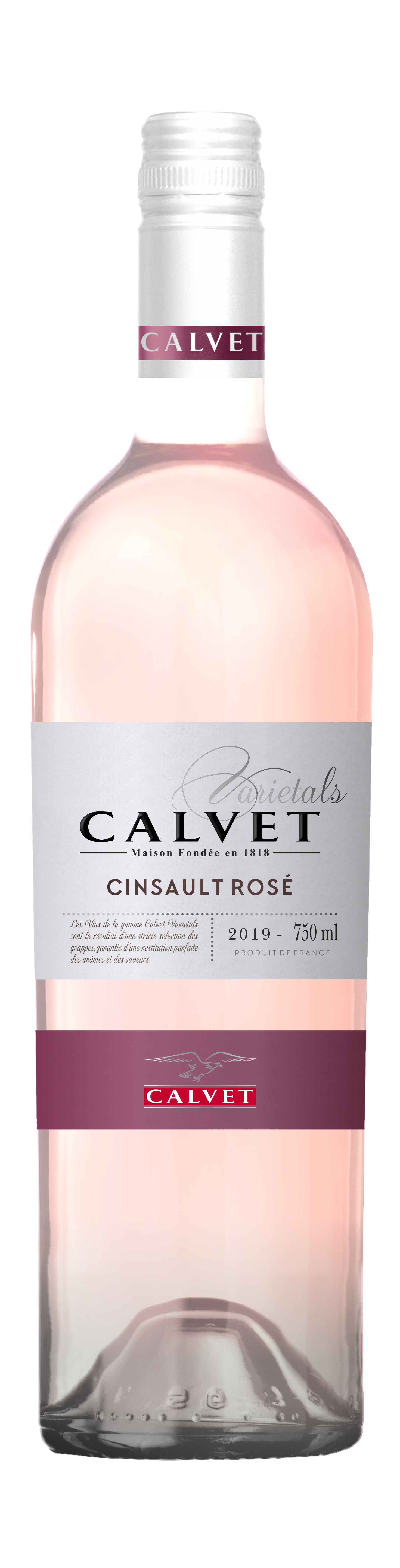 Calvet Cinsault Rose 750ML