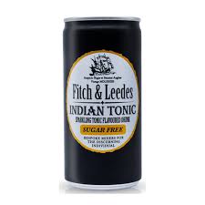 Fitch & Leedes Indian Tonic Sugar Free 200Ml 6Pack
